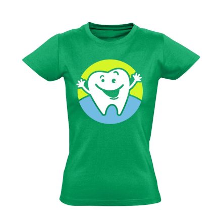 ÖrülőŐrlő fogászati női póló (zöld)