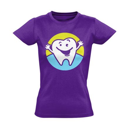 ÖrülőŐrlő fogászati női póló (lila)