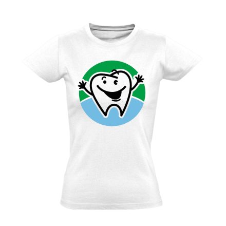 ÖrülőŐrlő fogászati női póló (fehér)