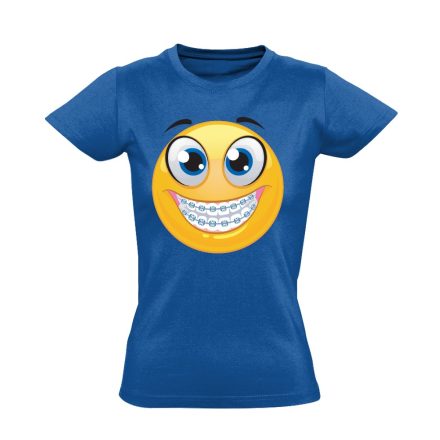 BeDrótozva fogászati női póló (kék)