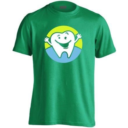 ÖrülőŐrlő fogászati férfi póló (zöld)