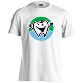 ÖrülőŐrlő fogászati férfi póló (fehér)