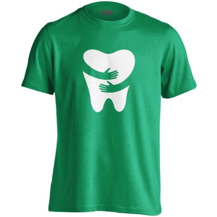 FOGlak fogászati férfi póló (zöld)