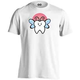 Fogtündér fogászati férfi póló (fehér)