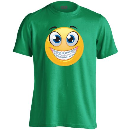 BeDrótozva fogászati férfi póló (zöld)