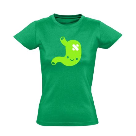 PiciPocak gasztroenterológiai női póló (zöld)