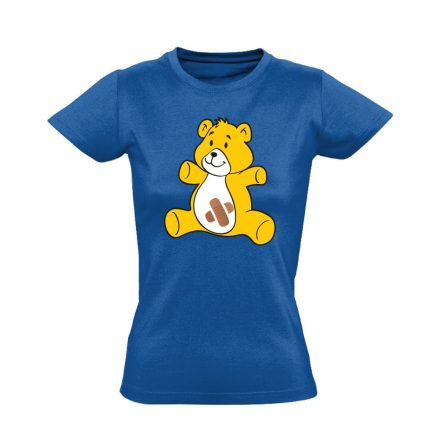 BibisBocs gyermekgyógyászati női póló (kék)