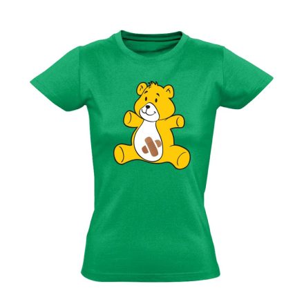 BibisBocs gyermekgyógyászati női póló (zöld)