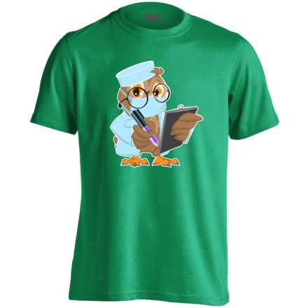 Bubó gyermekgyógyászati férfi póló (zöld)