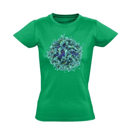 Sej-T immunológus női póló (zöld)