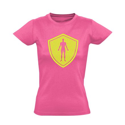 VédőPajzs immunológus női póló (rózsaszín)