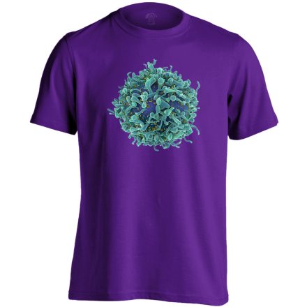 Sej-T immunológus férfi póló (lila)