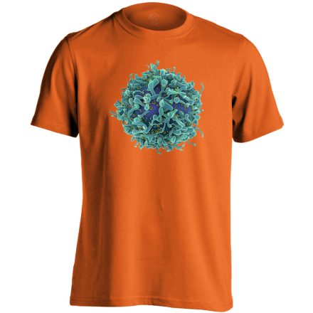 Sej-T immunológus férfi póló (narancssárga)