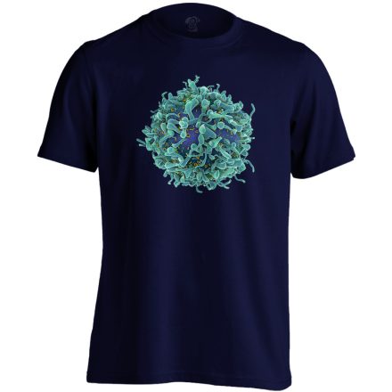 Sej-T immunológus férfi póló (tengerészkék)