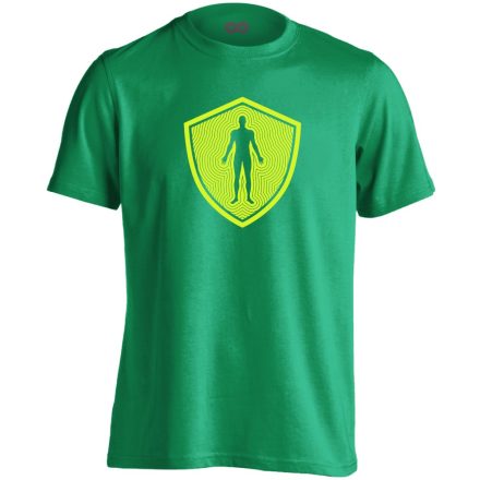 VédőPajzs immunológus férfi póló (zöld)
