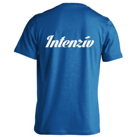 Intenzív osztályos férfi póló (kék)