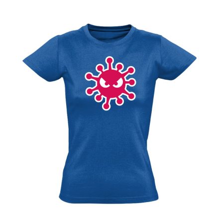 HarciBaci infektológiai női póló (kék)