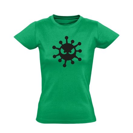HarciBaci infektológiai női póló (zöld)