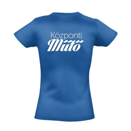 Központi műtő női póló (kék)