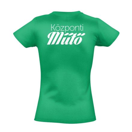 Központi műtő női póló (zöld)
