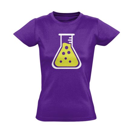 LombikBuggy laboros/mikrobiológiai női póló (lila)