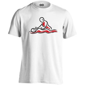 Hullám masszázs férfi póló (fehér)