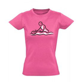   Hullám masszázs női póló (rózsaszín) akciós póló - 2XL