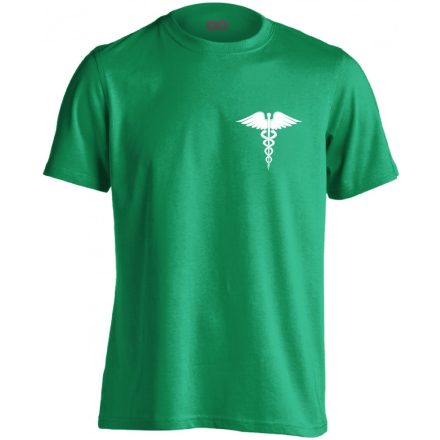 Medicus Angelus egészségügyi egyenpóló, férfi (zöld)
