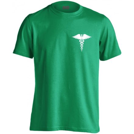 Medicus Angelus egészségügyi egyenpóló, férfi (zöld)
