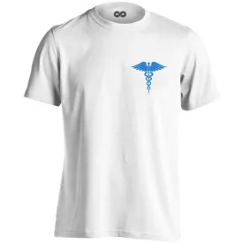   Medicus Angelus Azuricus egészségügyi egyenpóló, férfi (fehér)