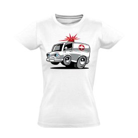 Nysa női mentős póló (fehér) Nysa női mentős póló (fehér)