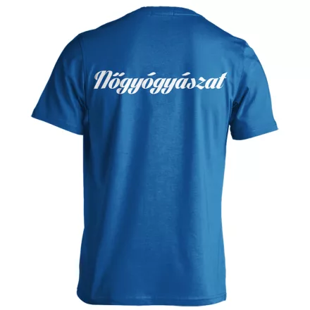 Nőgyógyászat férfi póló (kék)