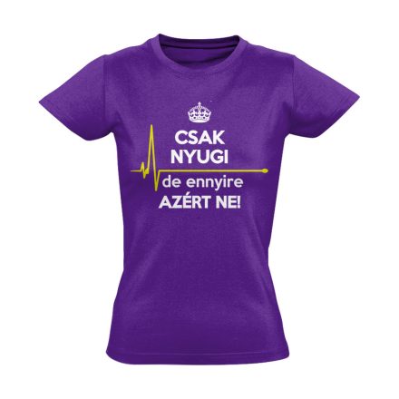EzMárTúlzás nővér női póló (lila)