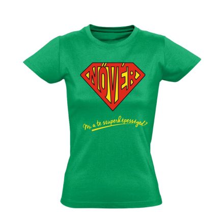 SuperNővér nővér póló (zöld)