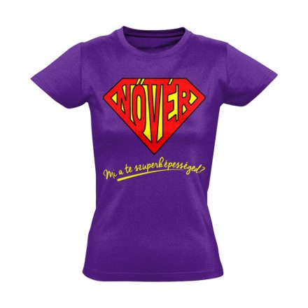 SuperNővér nővér póló (lila)