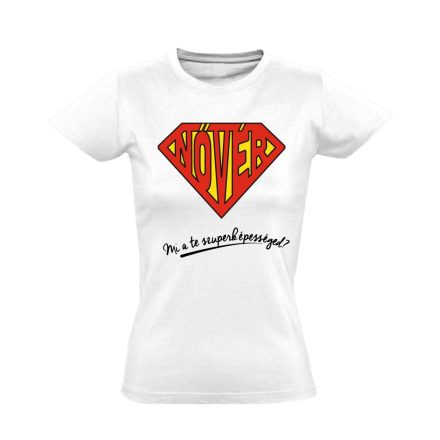 SuperNővér nővér póló (fehér)