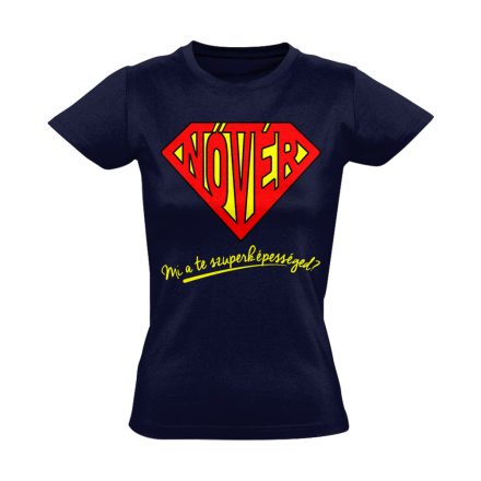 SuperNővér nővér póló (tengerészkék)
