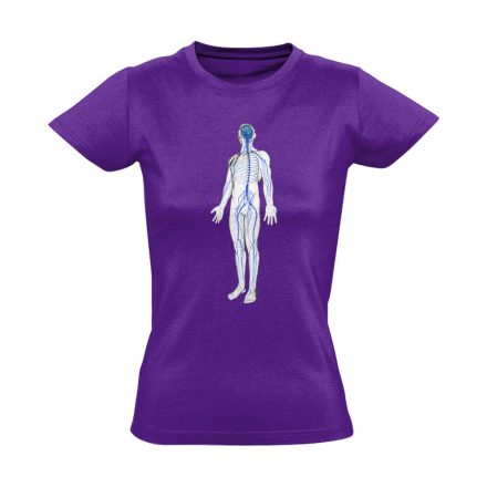 IdegÁllapot neurológiai női póló (lila)