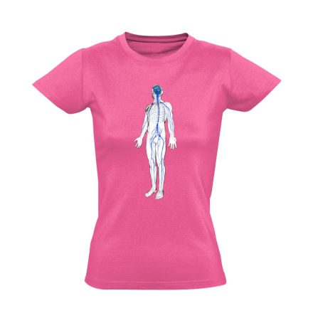 IdegÁllapot neurológiai női póló (rózsaszín)