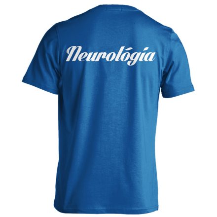 Neurológiai férfi póló (kék)