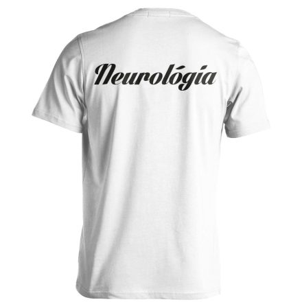 Neurológiai férfi póló (fehér)