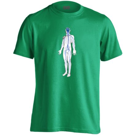IdegÁllapot neurológiai férfi póló (zöld)