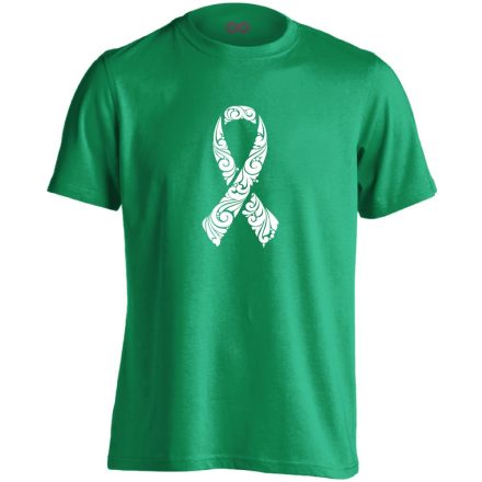 A remény szalagja onkológiai férfi póló (zöld)