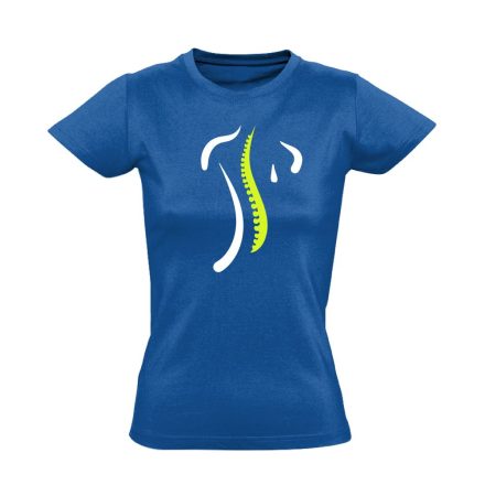 S-Modell ortopédiai női póló (kék)