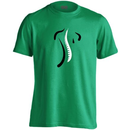 S-Modell ortopédiai férfi póló (zöld)