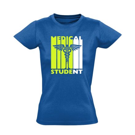 Medical Student orvostanhallgató női póló (kék)