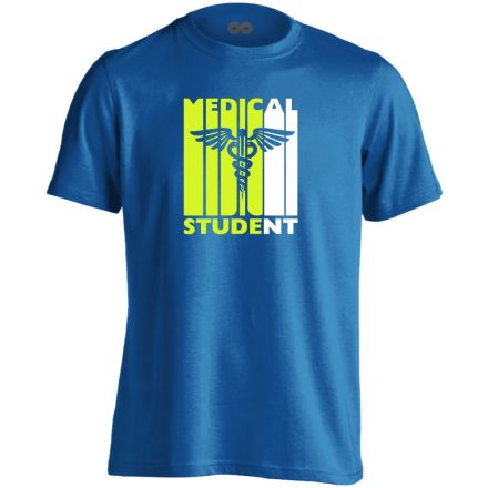 Medical Student orvostanhallgató férfi póló (kék)