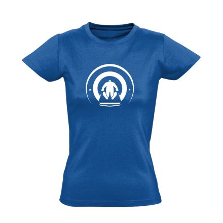 Mágnesfánk radiológiai női póló (kék)