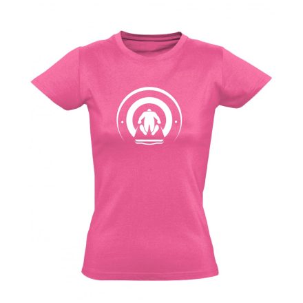 Mágnesfánk radiológiai női póló (rózsaszín)