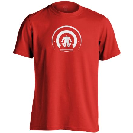 Mágnesfánk radiológiai férfi póló (piros)